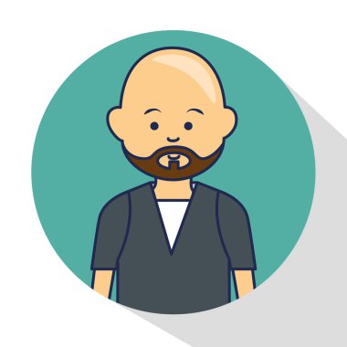 genç adam avatar simge