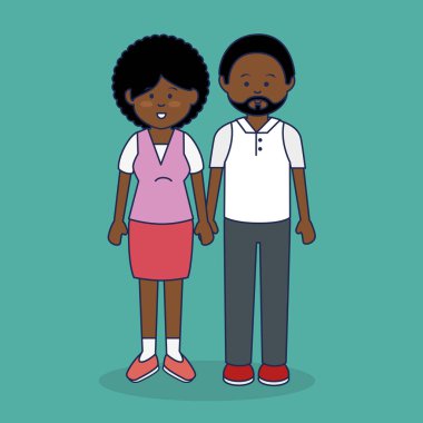 çok kültürlü insanların avatarları simgesi