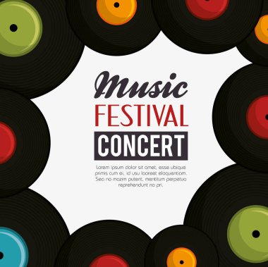 Müzik Festivali konser poster