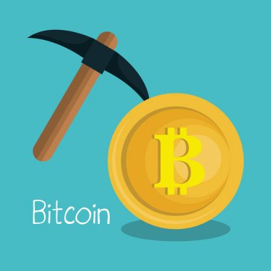 düz simgeler ticaret bitcoins