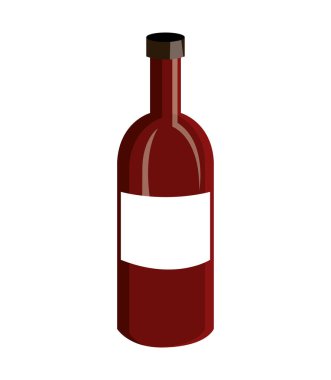 izole şarap etiket tasarımı