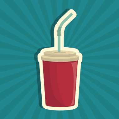 soda içecek izole