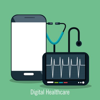 Dijital sağlık hizmeti tıbbi izole