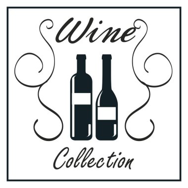 izole şarap etiket tasarımı