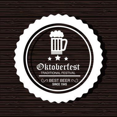 oktoberfest Bira Festivali izole
