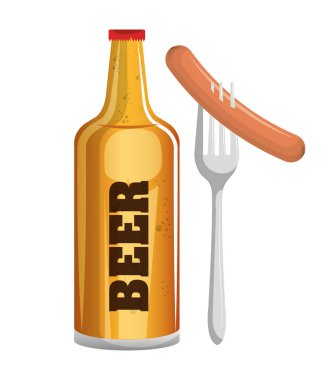 oktoberfest geleneksel gıda izole