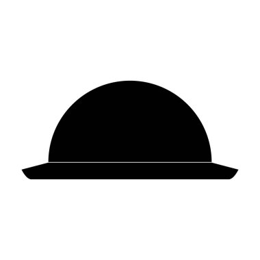 inşaat kask izole simgesi