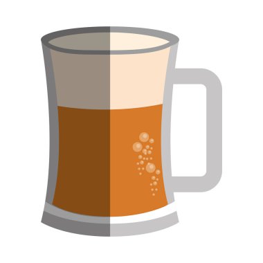 bira kavanoz izole simgesi