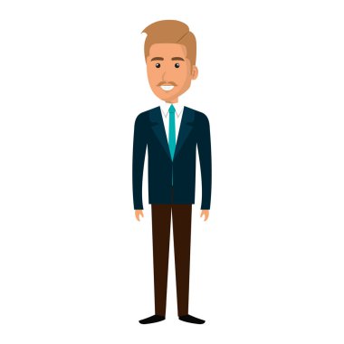 işadamı avatar karakter simgesi