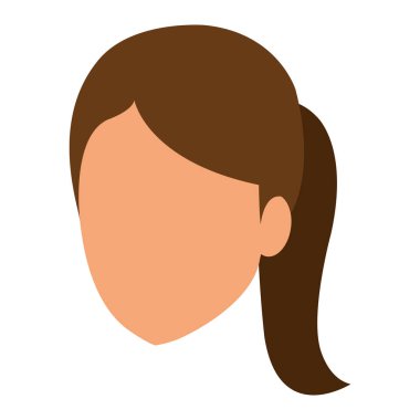 genç kadın avatar karakter