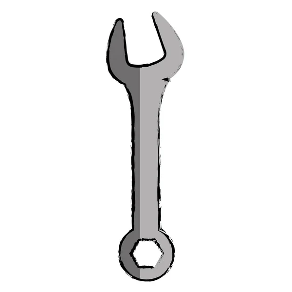 Llave llave llave llave icono de la herramienta — Archivo Imágenes Vectoriales