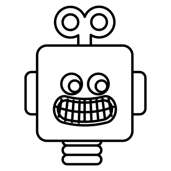 Значок електричної іграшки робота — стоковий вектор