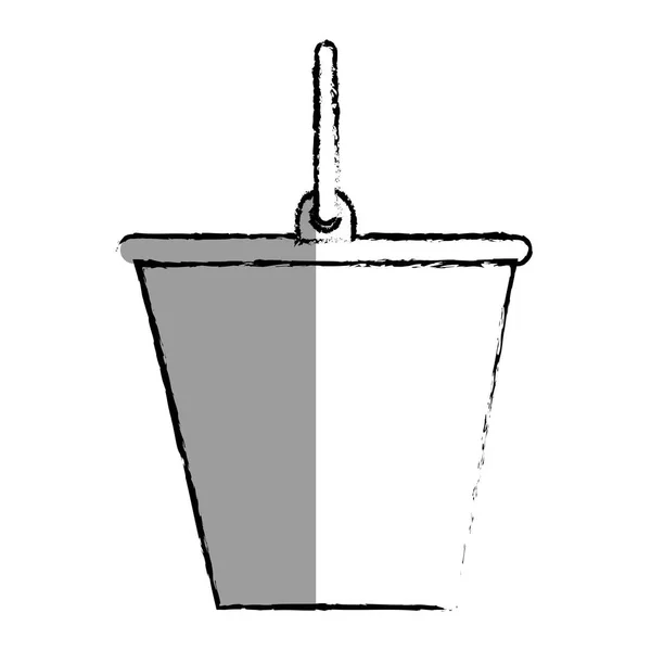 桶工具孤立的图标 — 图库矢量图片