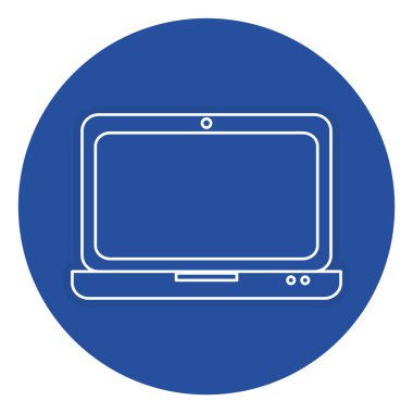 dizüstü bilgisayar izole kutsal kişilerin resmi