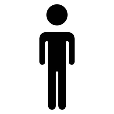 insan figürü siluet simge