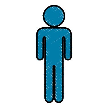 insan figürü siluet simge