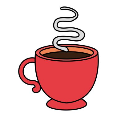 Kahve bardağı sıcak ikonu