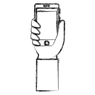 el smartphone aygıt ile insan