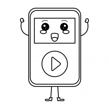 müzik çalar mp3 kawaii karakter