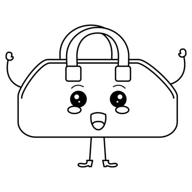 spor salonu çanta kawaii karakter