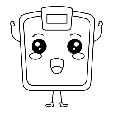 ölçek ağırlık ölçü kawaii karakter