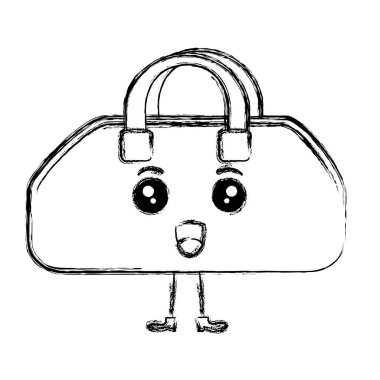 spor salonu çanta kawaii karakter