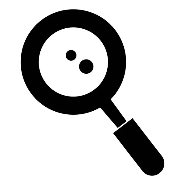 Recherche icône loupe — Image vectorielle