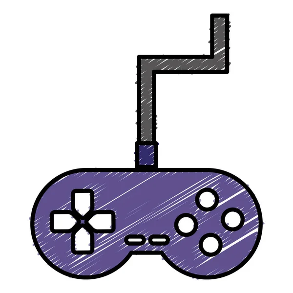 Video game control pictogram — Stockvector