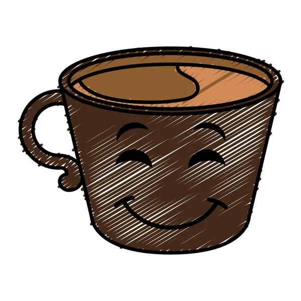 Kahve Kupası kawaii karakter