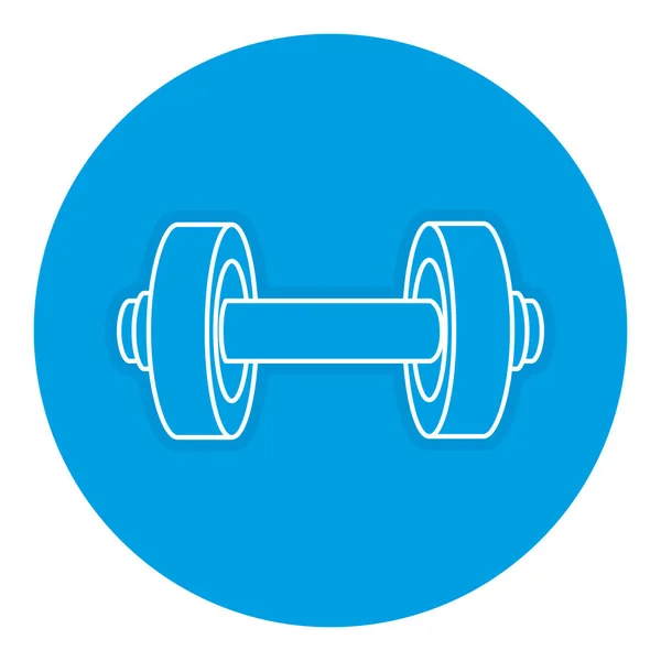 Styrketräning enhet gym — Stock vektor