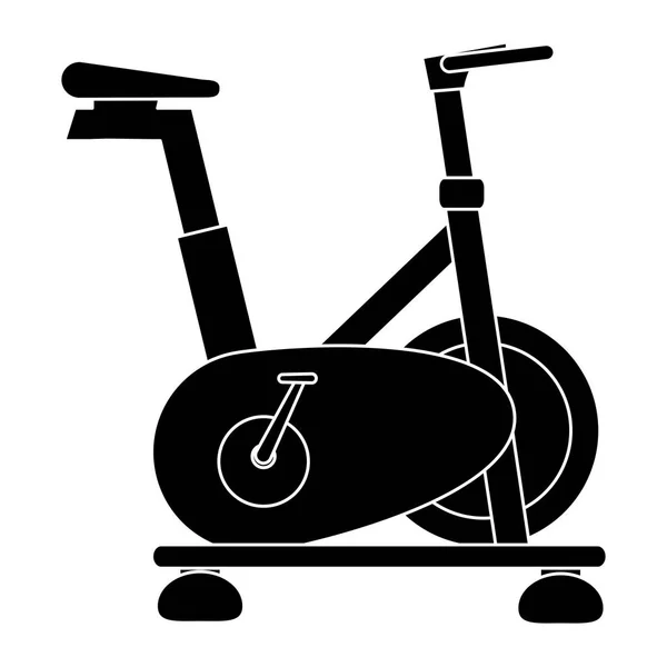 Спінінг велосипед ізольована піктограма — стоковий вектор