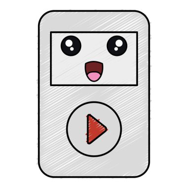 müzik çalar mp3 kawaii karakter