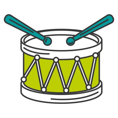 davul müzik aleti simgesi