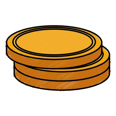 sikke para izole simgesi