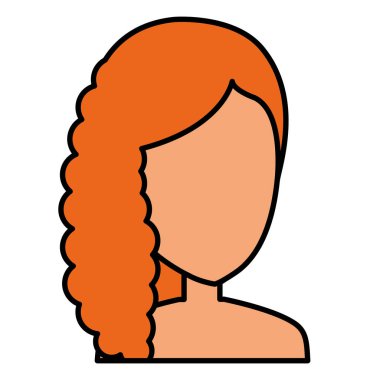 güzel bir kadın üstsüz avatar karakter