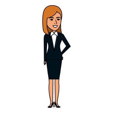 güzel iş kadını avatar karakter