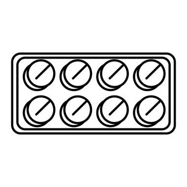 Tıp hapları simgesi