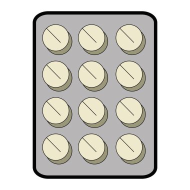 Tıp hapları simgesi