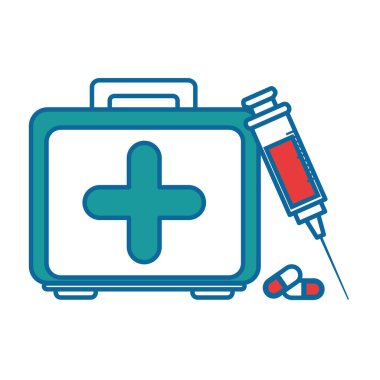 İlk yardım çantası simgesi