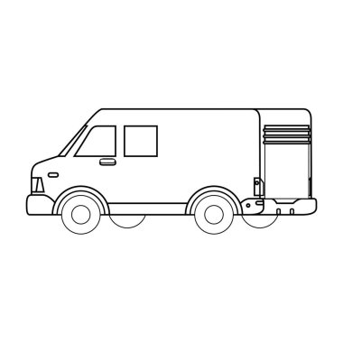 Kargo kamyonu simgesi