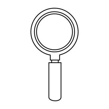 Büyütme cam simgesi