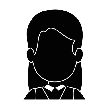 kadın yüzü simgesi