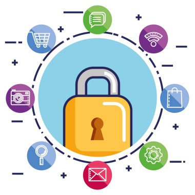 cep telefonu güvenlik teknolojisi uygulamaları simgesi