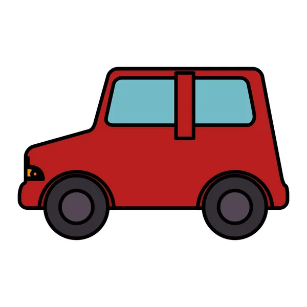 Véhicule automobile icône isolée — Image vectorielle