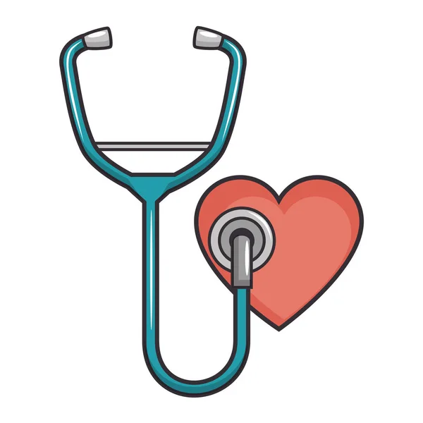 Stethoscope icon image — Stock Vector