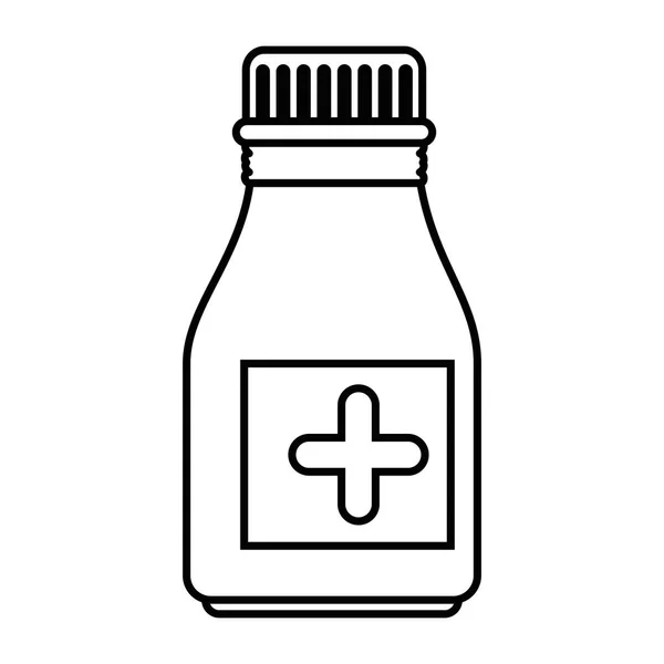 Ikona butelki leku — Wektor stockowy