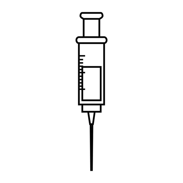 Injectie pictogramafbeelding — Stockvector