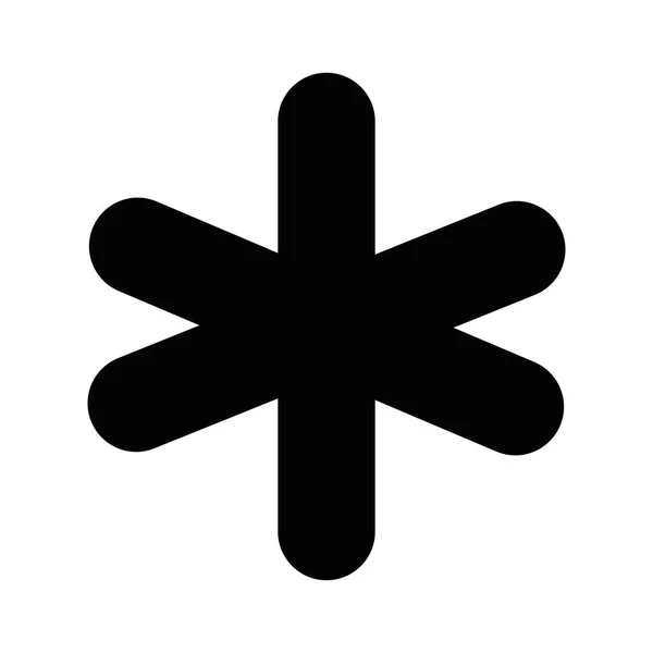 Orvosi szimbólum ikon — Stock Vector