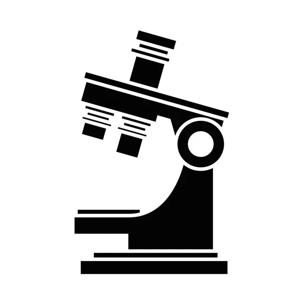 Μικροσκόπιο επιστήμη εργαλείο — Διανυσματικό Αρχείο