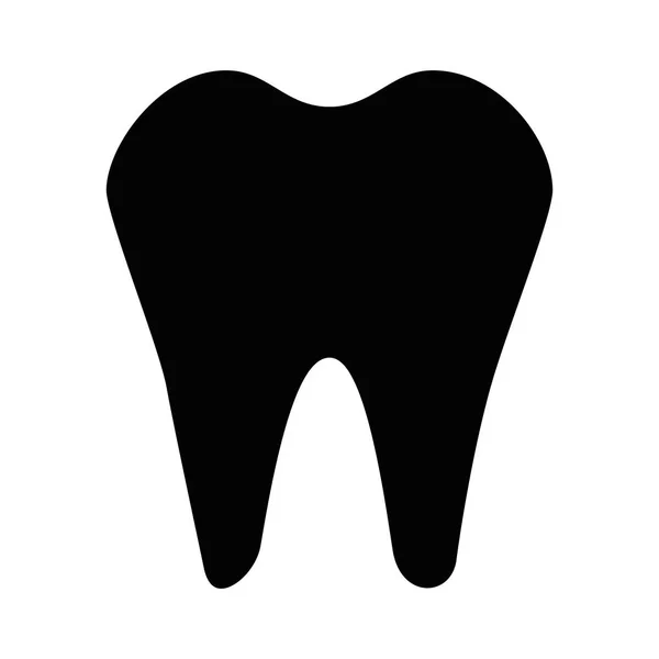 Símbolo de cuidados dentários — Vetor de Stock